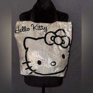 Vintage HK sequined tote